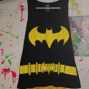 Batman Tank Top With Detachable Cape